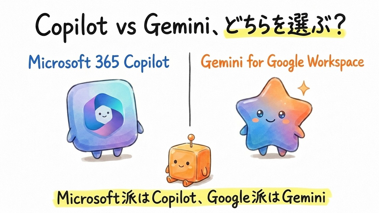 Microsoft 365 Copilot vs Gemini for Google Workspace