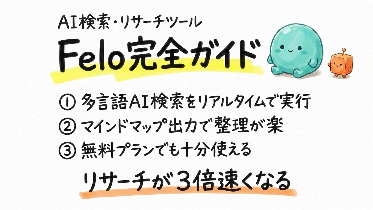 Felo 完全導入ガイド