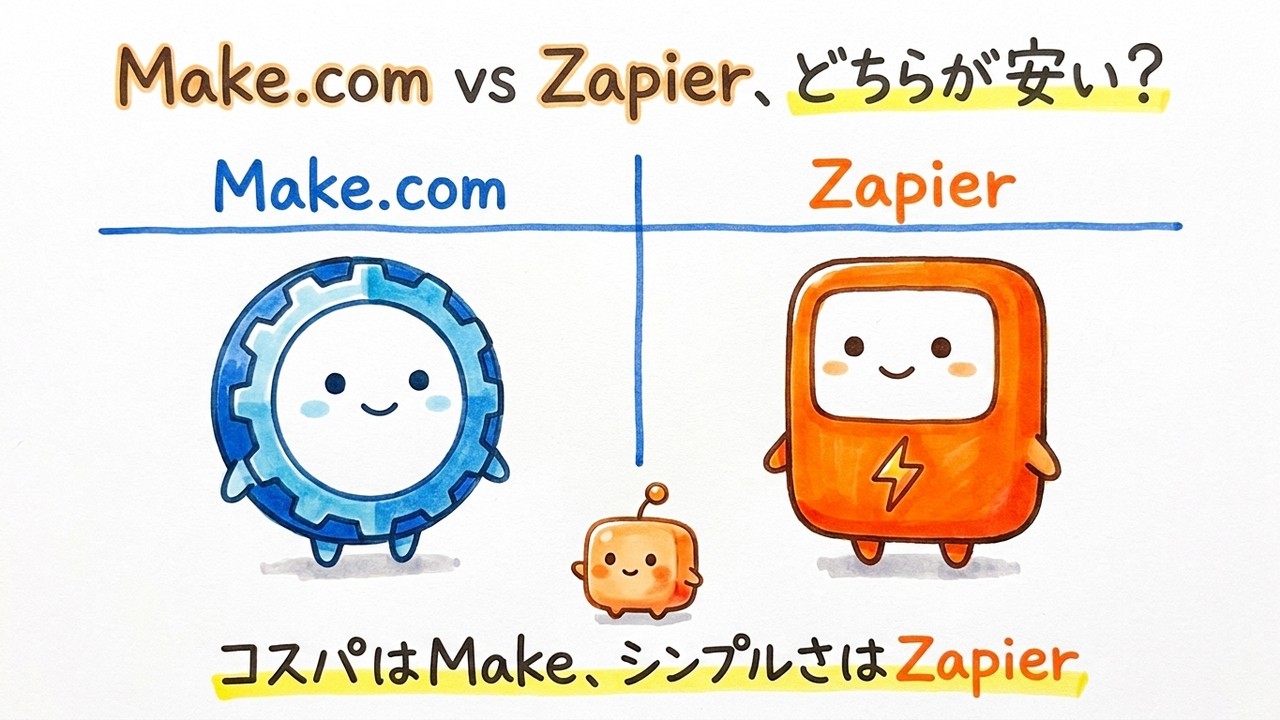 Make.com vs Zapier